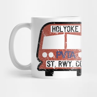 Distressed Holyoke Street Railway Mug